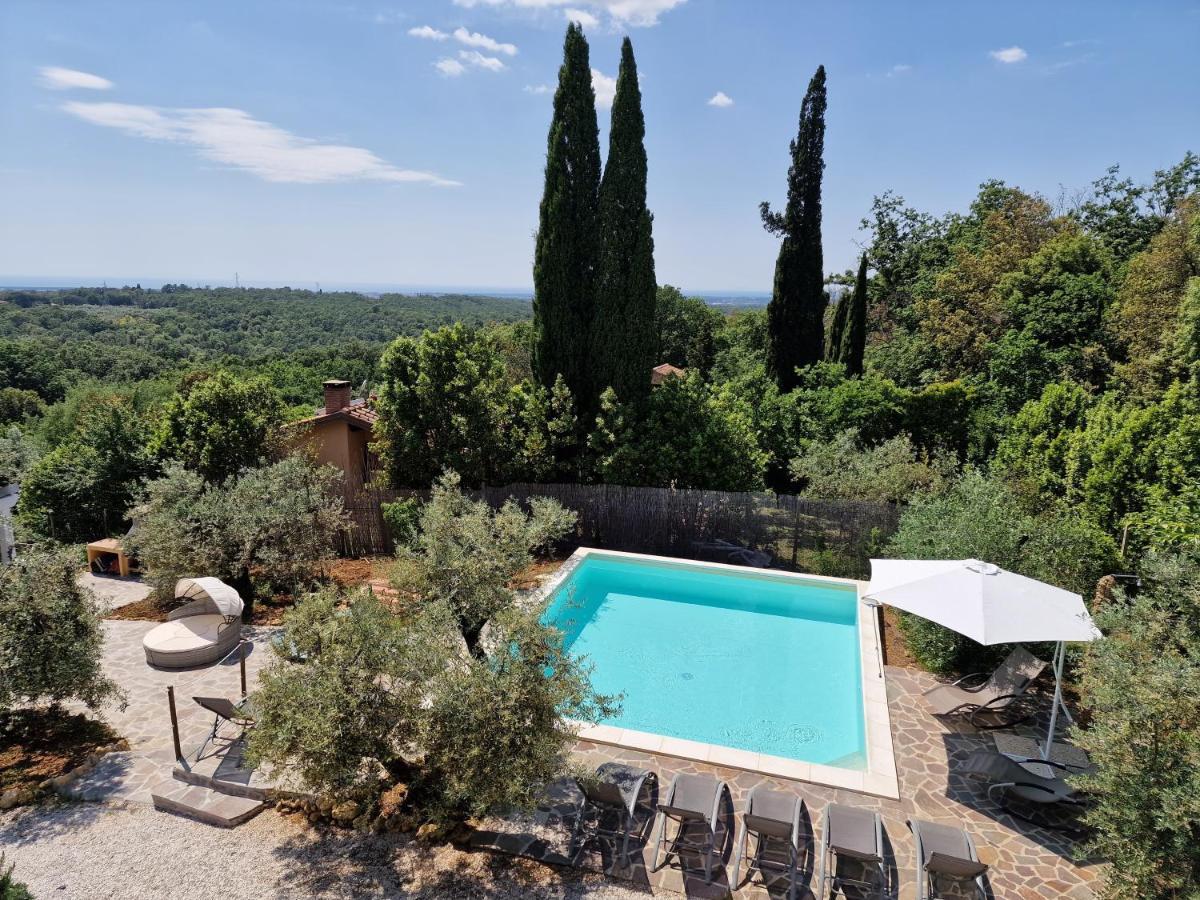 Apartmán Il Panorama Montescudaio Exteriér fotografie